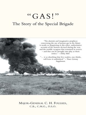 cover image of “GAS!” — The Story of the Special Brigade